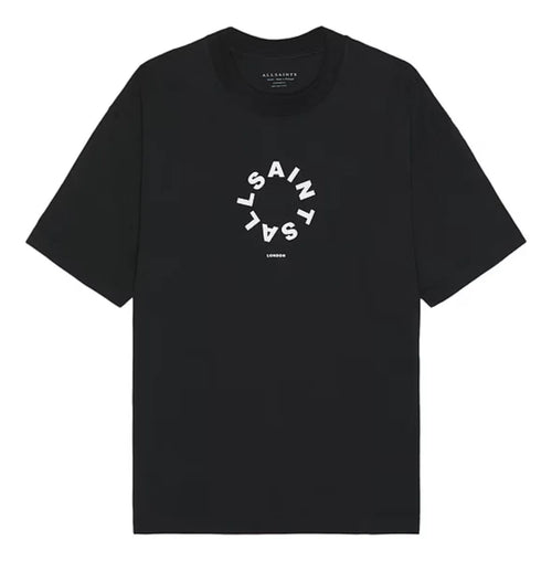 All Saints T-Shirt Circle Black