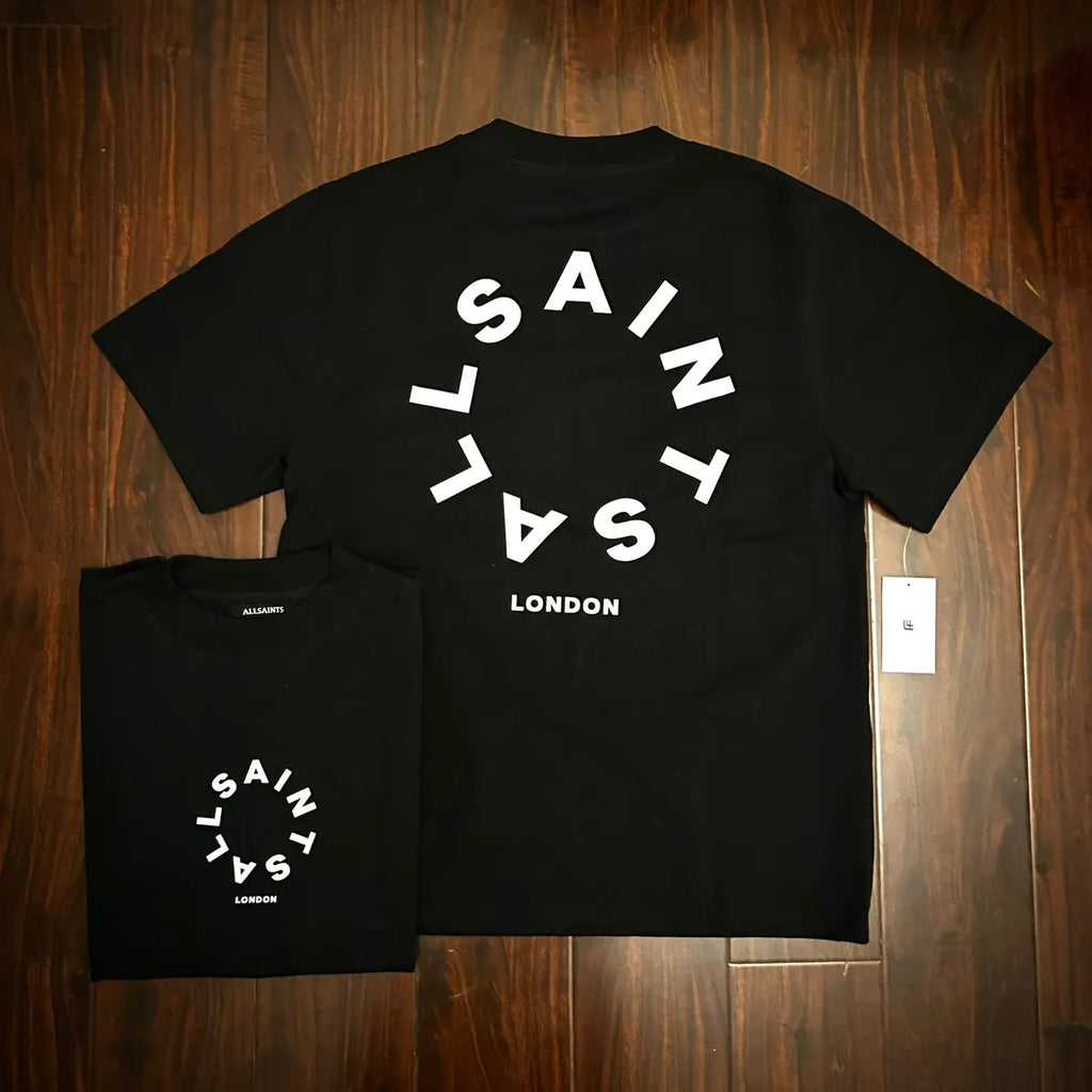 All Saints T-Shirt Circle Black