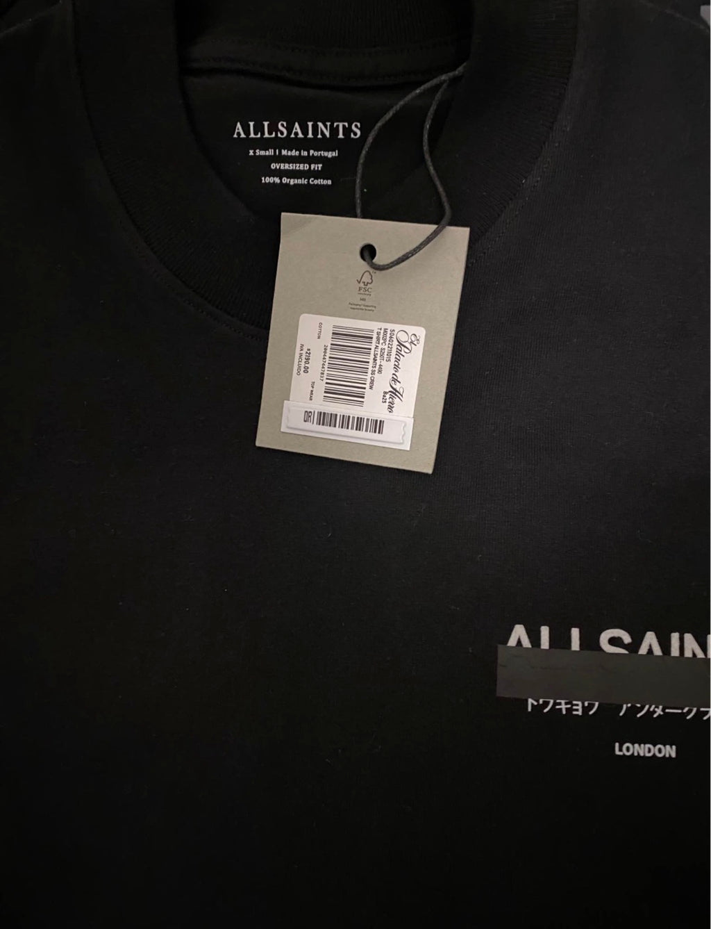 All Saints Redact Black